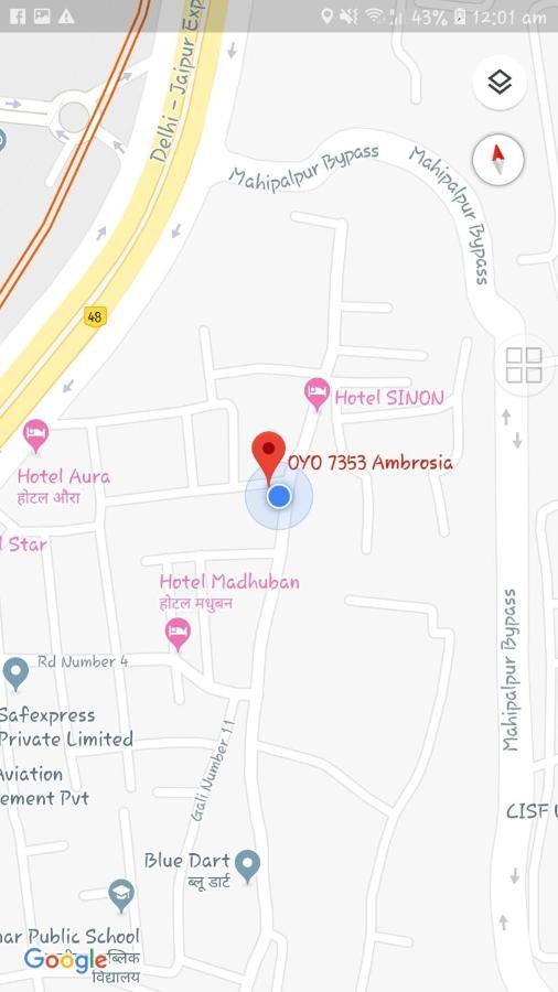 Airport Hotel Ambrosia Ню Делхи Екстериор снимка